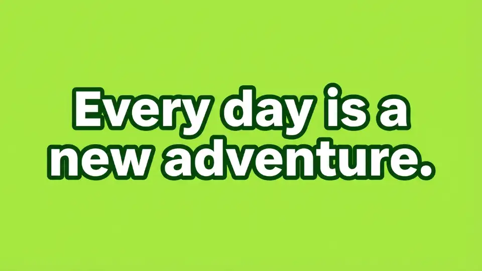 positive thought of the day for kids image