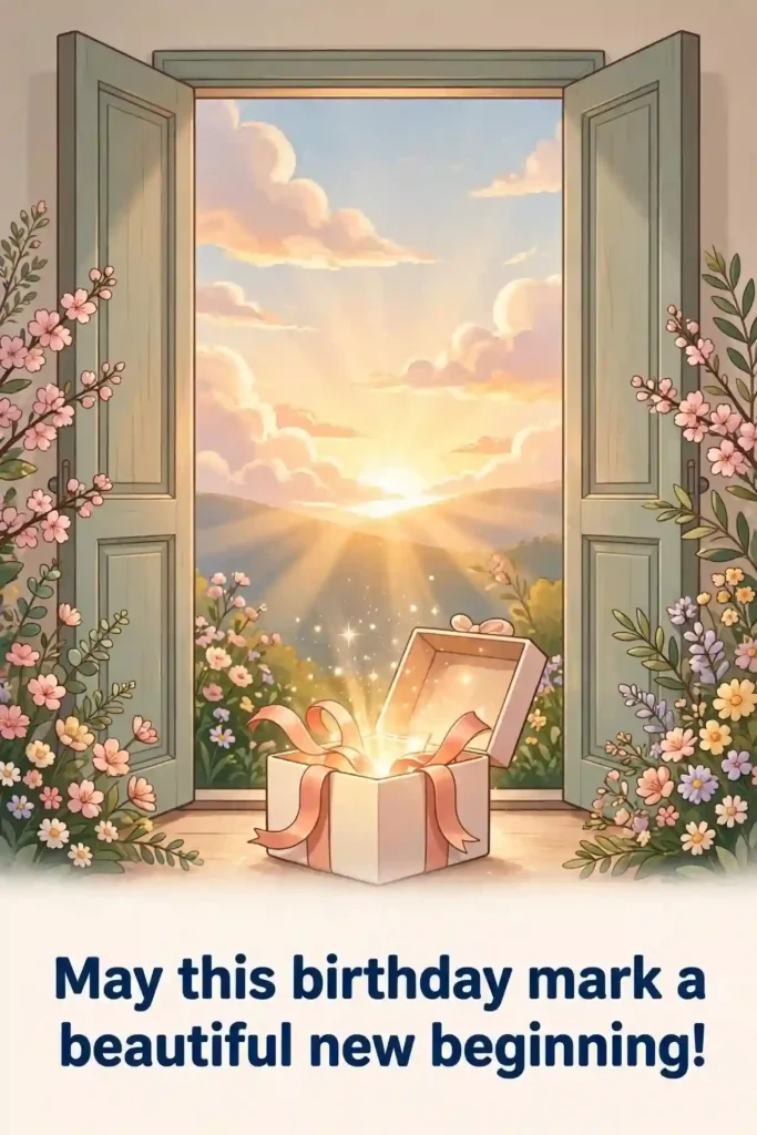 Birthday Wishes for a New Beginning