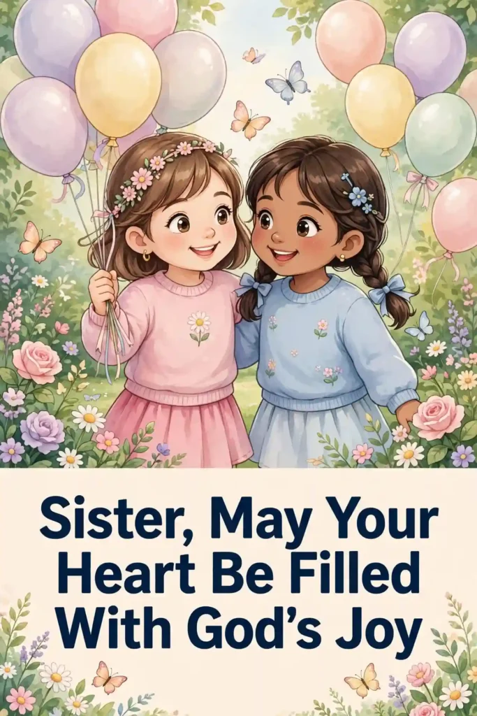 Christian Birthday Wishes for a Sister