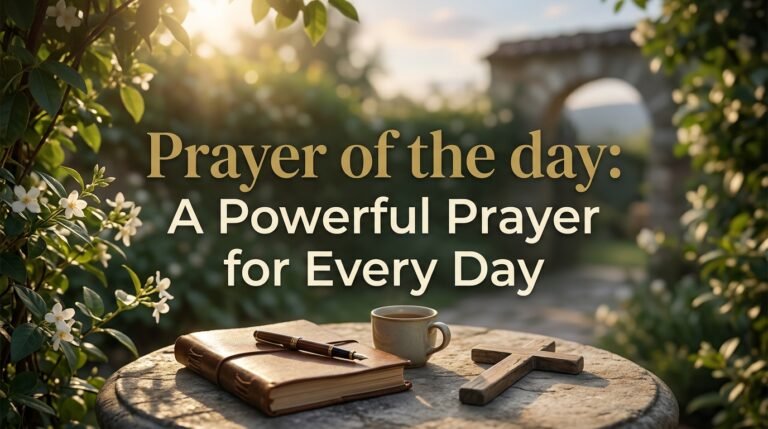 Prayer of the day: A Powerful Prayer for Every Day Prayer of the day: A Powerful Prayer for Every Day