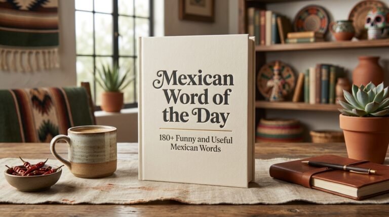 Mexican Word of the Day: 180+ Funny and Useful Mexican Words
