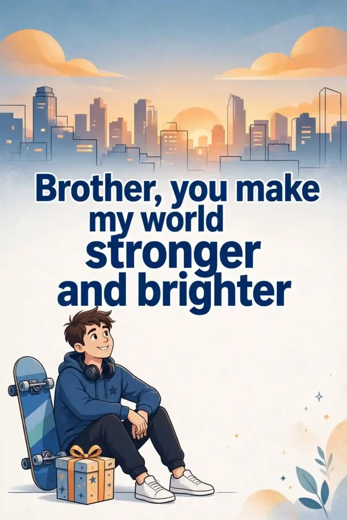 Emotional Birthday Wishes for Brother