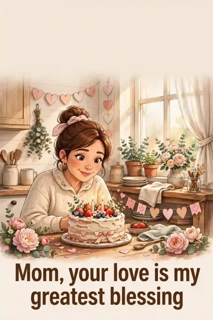 5. Heart Touching Birthday Wishes for Mom