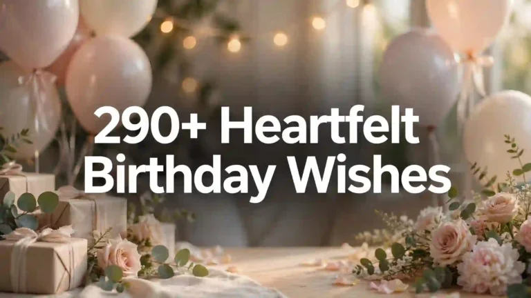 290+ Heartfelt Birthday Wishes for Someone Special Full of Love 290+ Heartfelt Birthday Wishes for Someone Special Full of Love