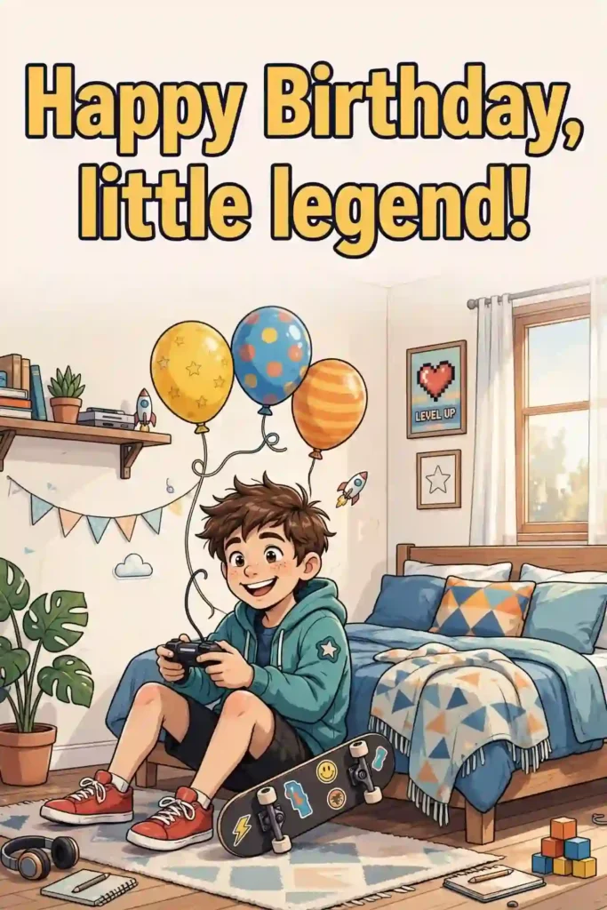 3. Short Funny Birthday Wishes for Brother