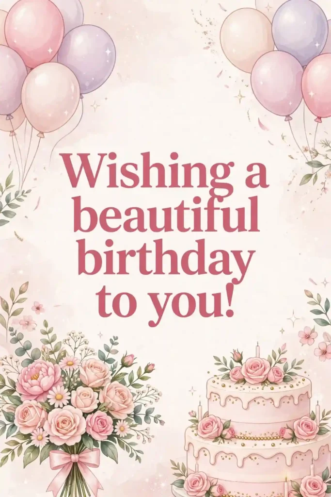 Simple Birthday Wishes for Family