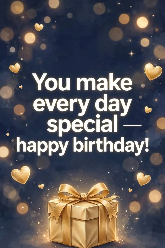 Simple Birthday Wishes for Loved Ones