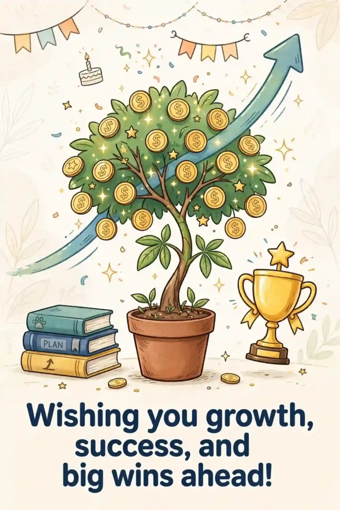 Wishes for Growth and Success