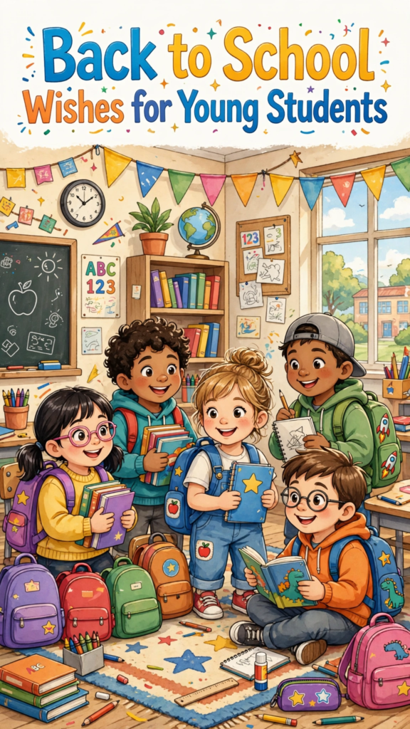Back to School Wishes for Young Students