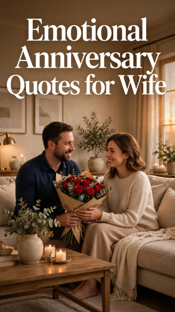 Emotional Anniversary Quotes for Wife