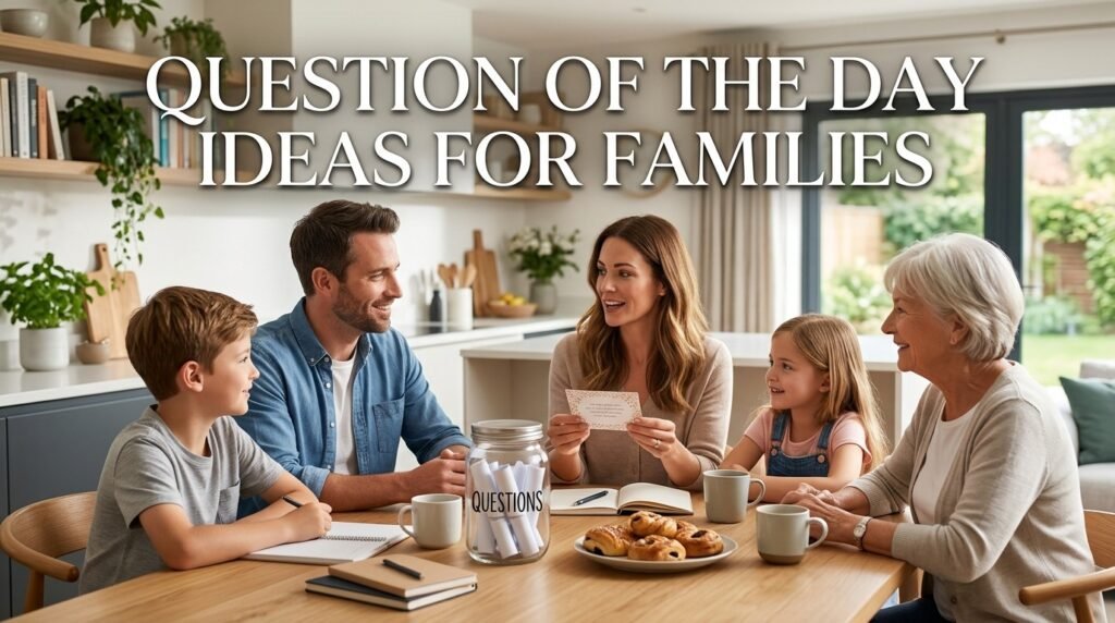 Question of the Day Ideas for Families