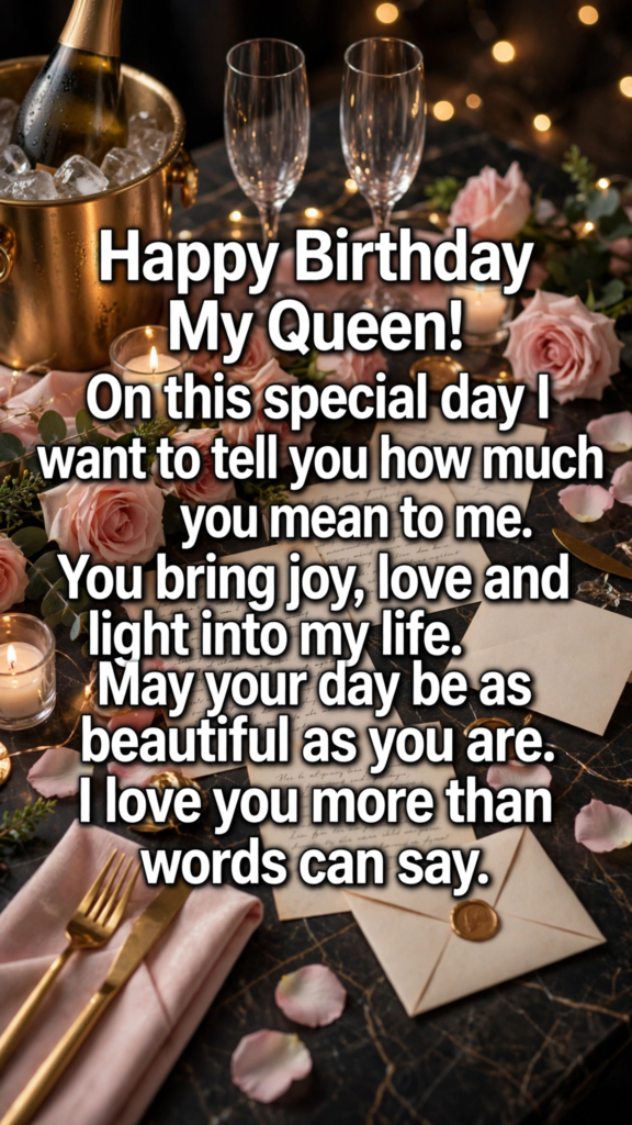 Cute Birthday Wishes for Girlfriend
