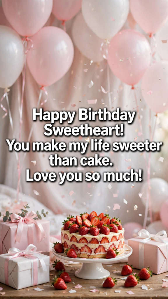 Emotional Birthday Wishes for Girlfriend