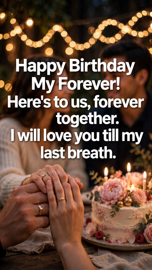 Forever Together Birthday Wishes