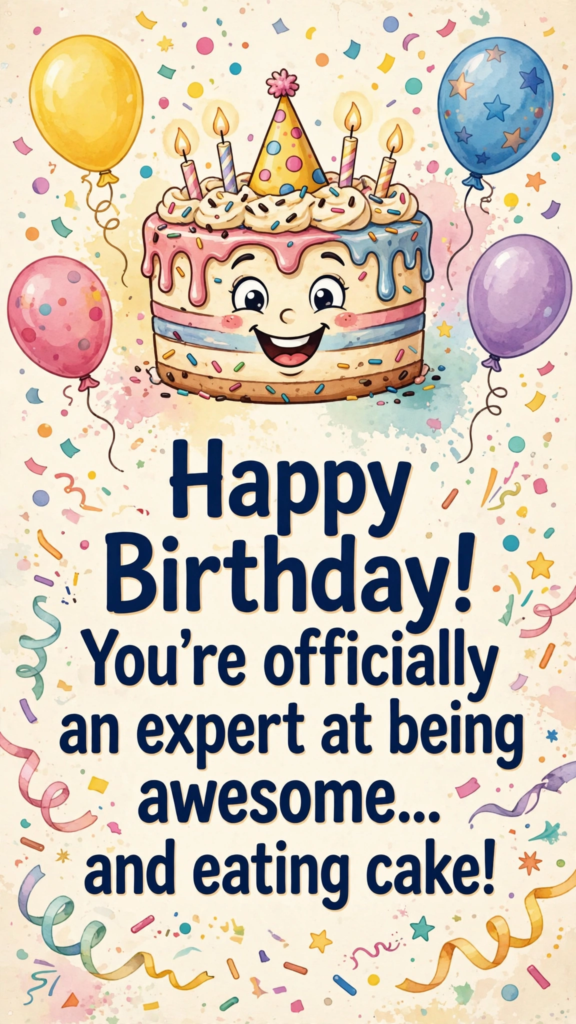 Funny Birthday Wishes for Kids