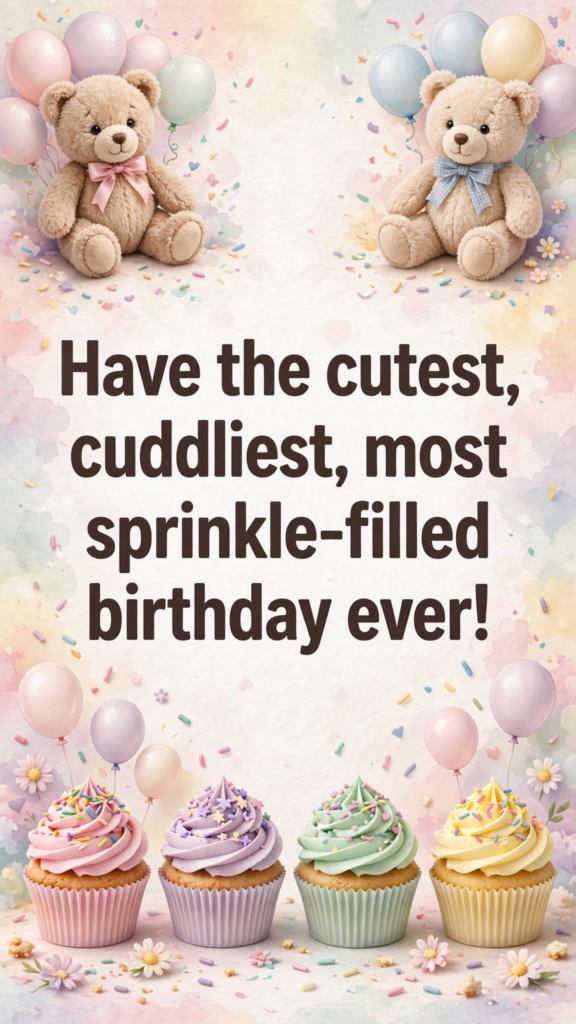 Birthday Wishes for Little Girls