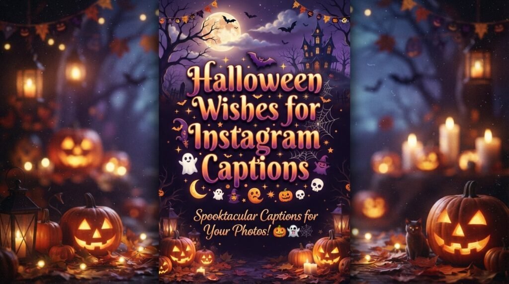 Halloween Wishes for Instagram Captions