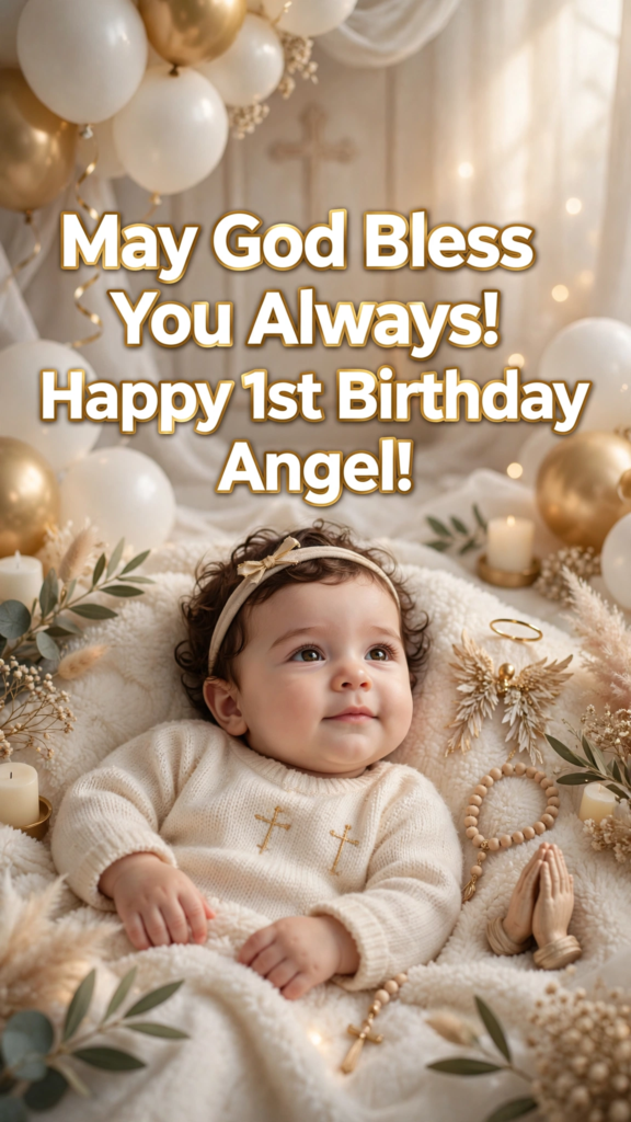 Lovely 1st Birthday Wishes for Daughter