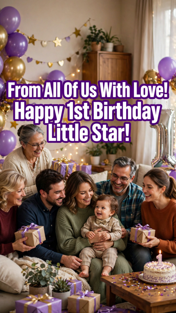 Funny 1st Birthday Wishes for Baby