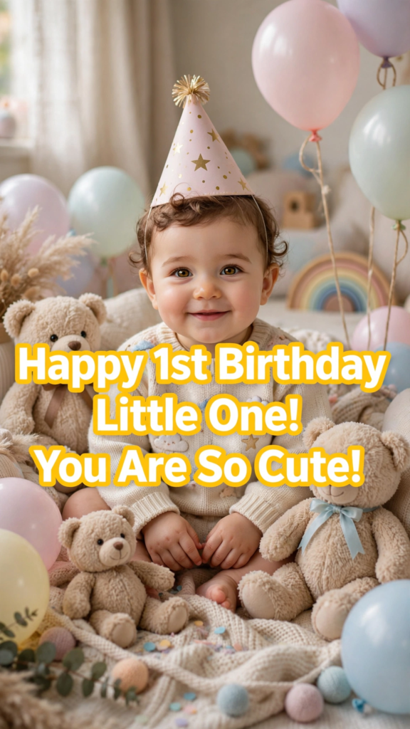 1st Birthday Wishes From Parents