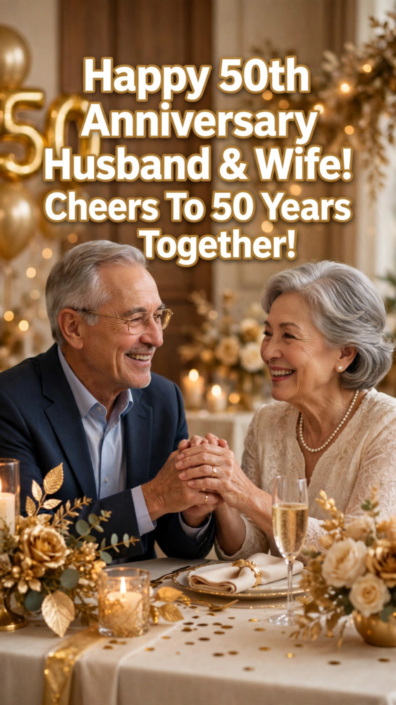 Funny 50th Wedding Anniversary Wishes