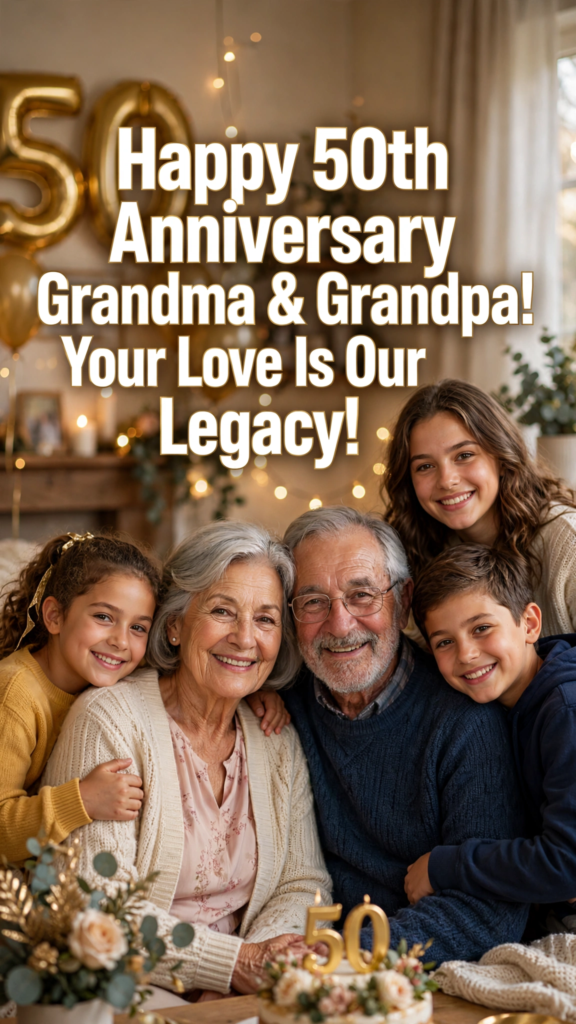 Golden Jubilee Wedding Anniversary Wishes