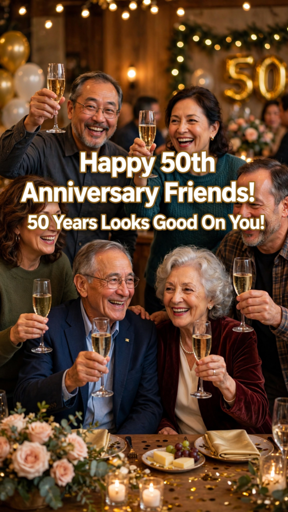Blessings and Quotes for a 50th Wedding Anniversary