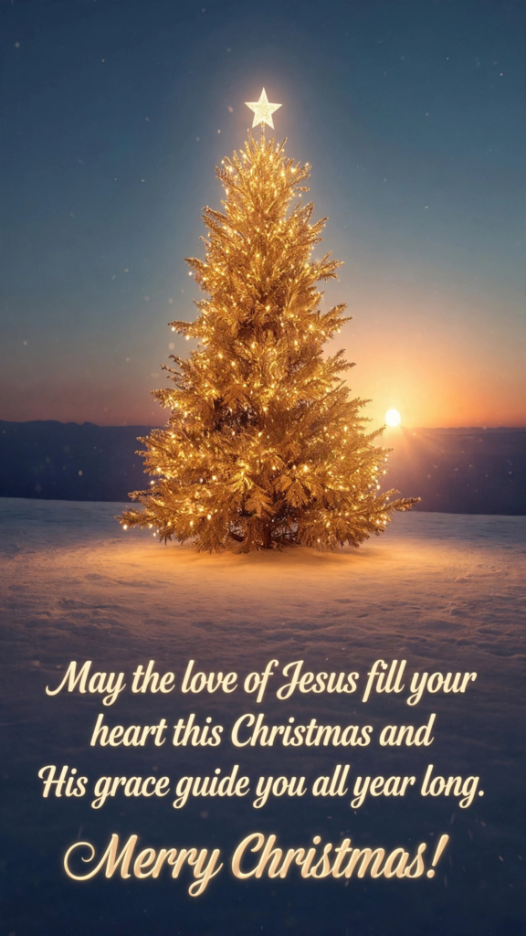 Religious Merry Christmas Wishes for Family