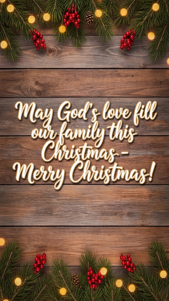 Religious Christmas Wishes for Church Members