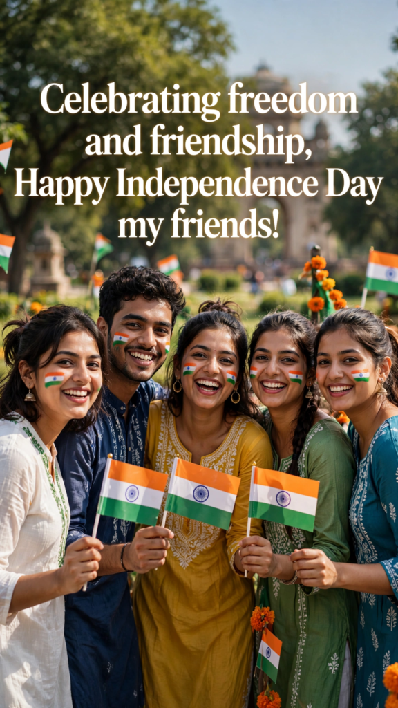 Happy Independence Day India Wishes for Friends