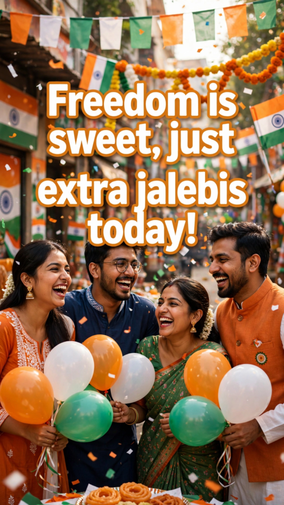 Funny Happy Independence Day India Wishes