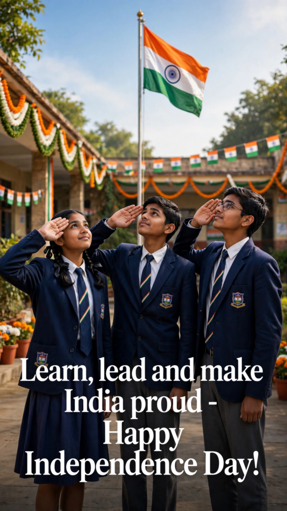 Happy Independence Day India Wishes for Students