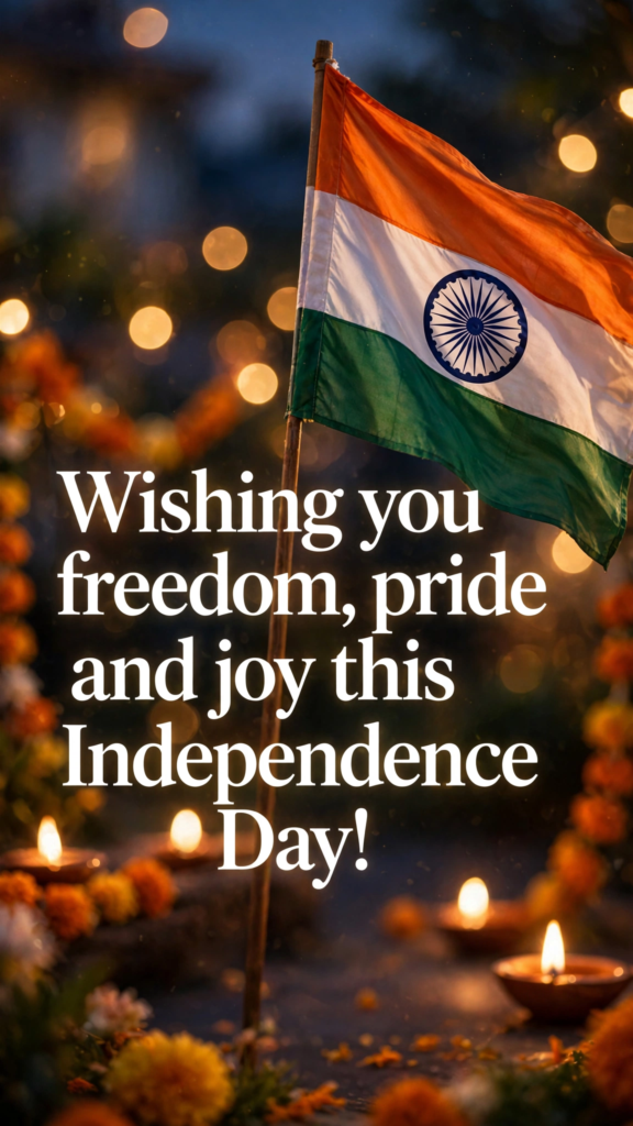Happy Independence Day India Wishes for Instagram