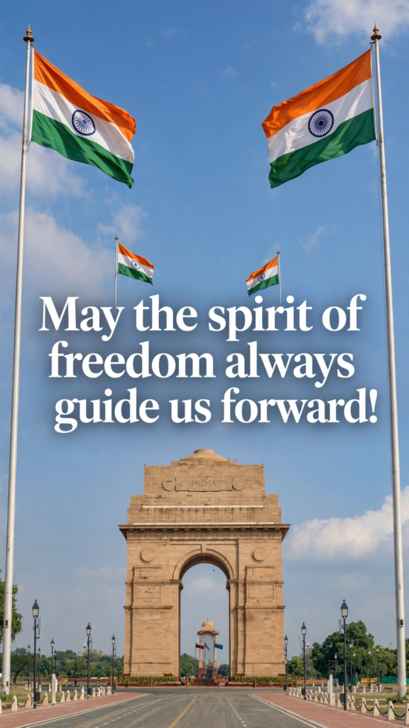 Happy Independence Day India Wishes in English