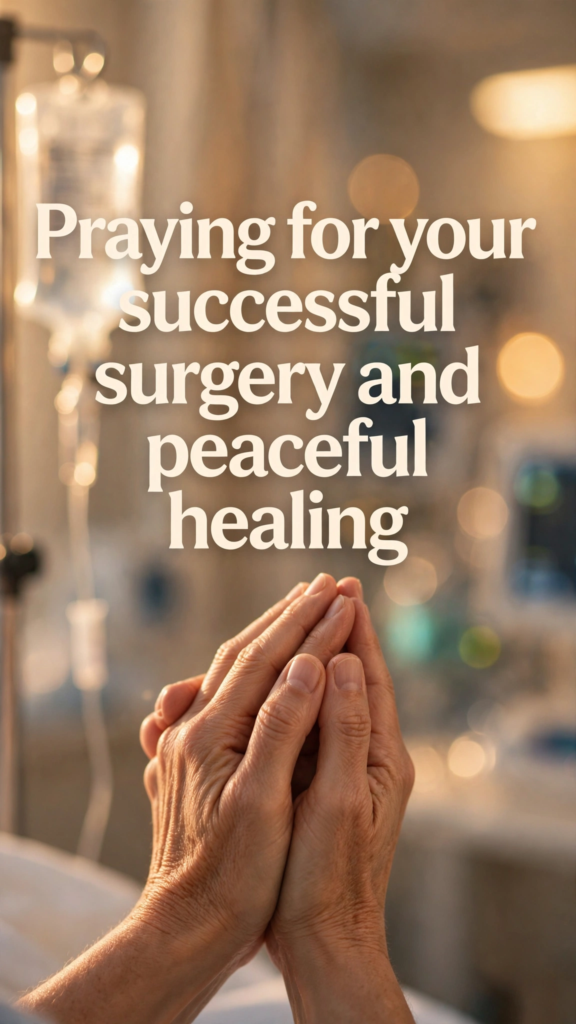 3. Best Wishes for Someone Having Surgery