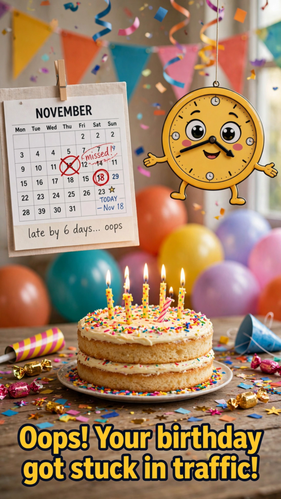 1. Late Birthday Wishes for Friends