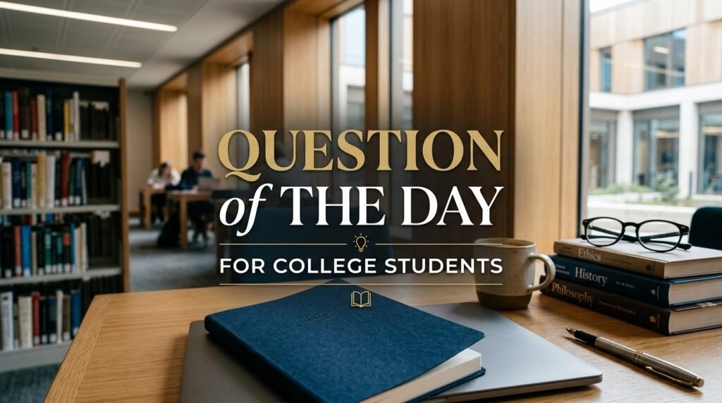 6. Question of the day for college students