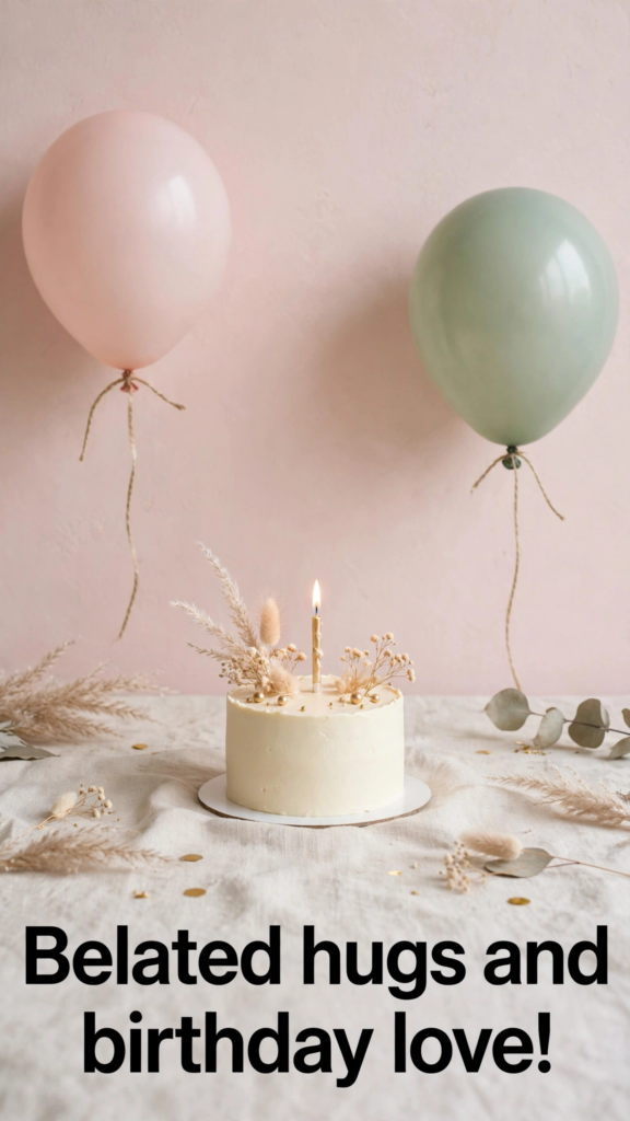6. Late Birthday Wishes for Husband