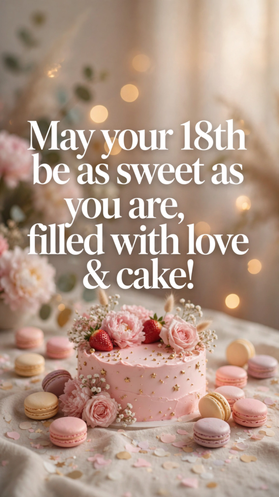 18th Birthday Wishes for Sister
