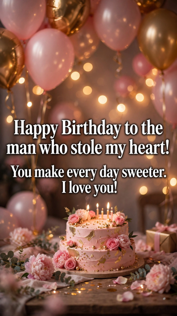 2. Sweet Birthday Wishes for Your Boyfriend