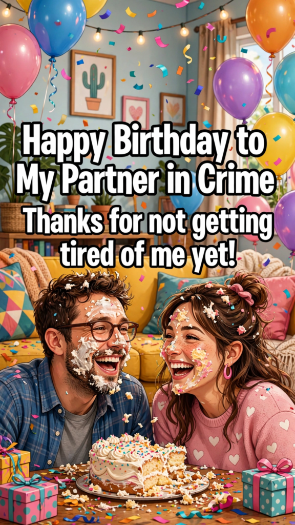 8. Funny Birthday Wishes for Your Relationship