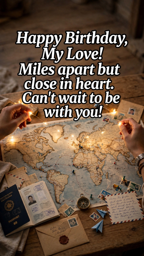 9. Long-Distance Relationship Birthday Wishes