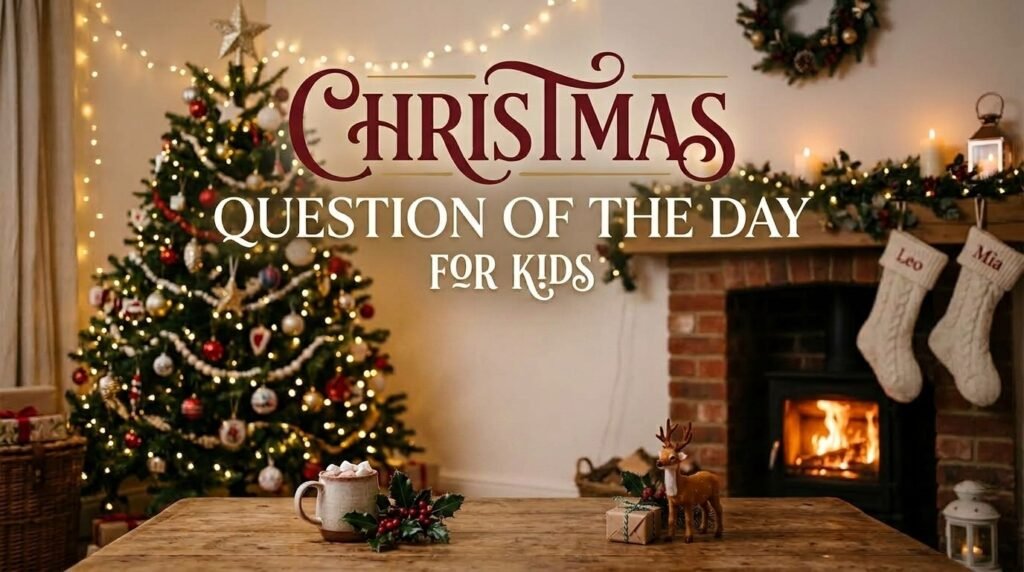 Christmas question of the day for kids