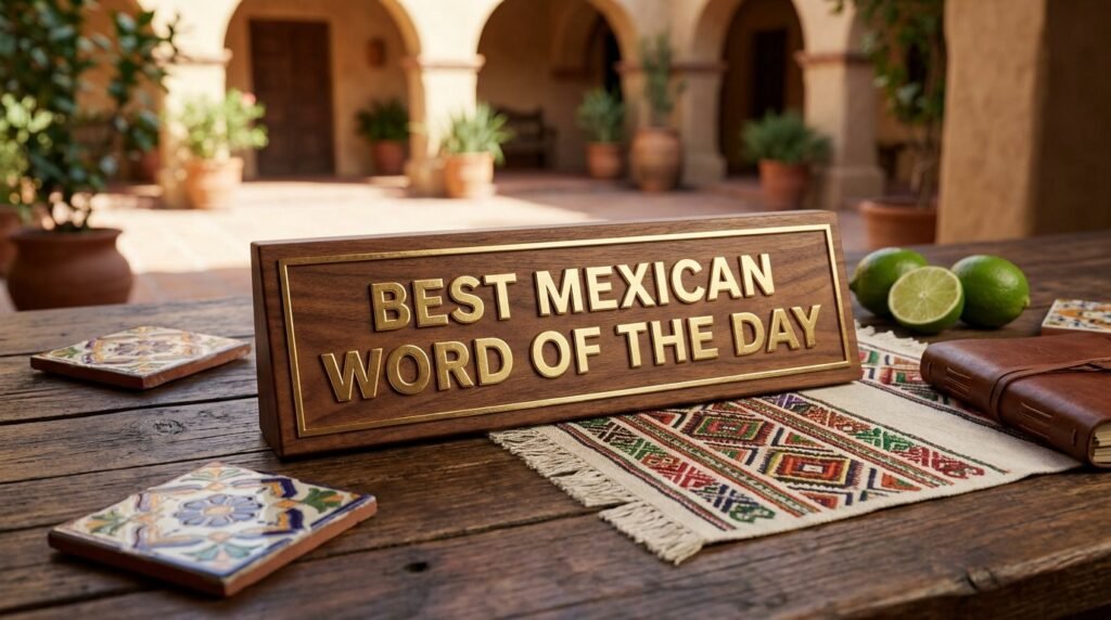 Best Mexican word of the day