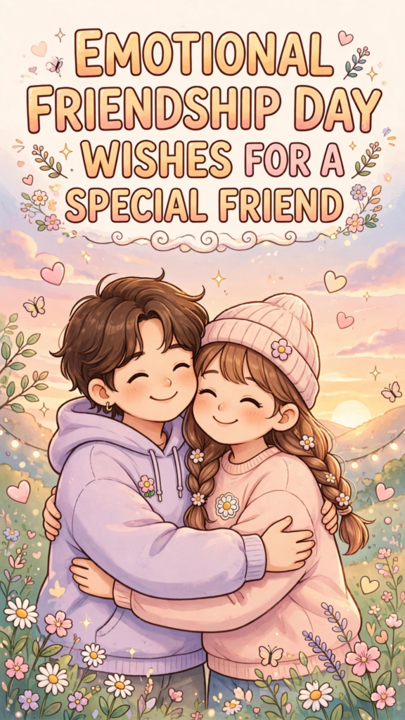 Emotional Friendship Day Wishes for a Special Friend