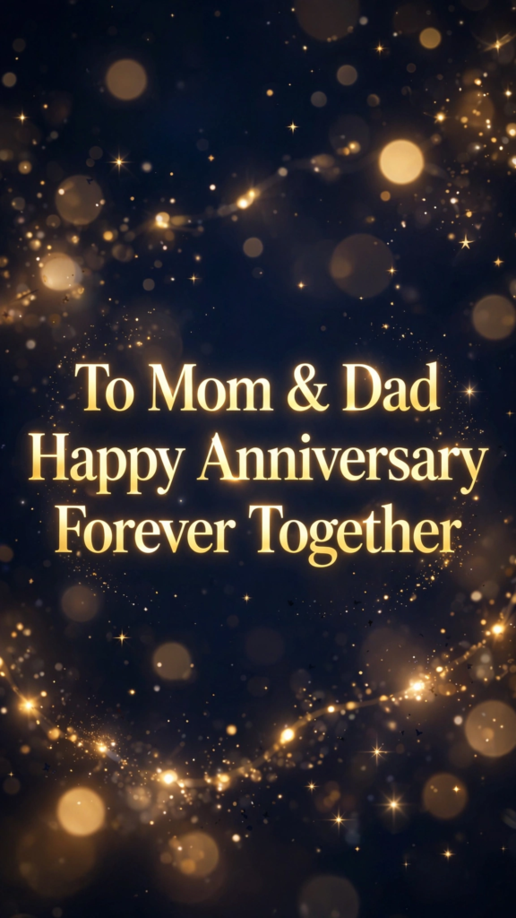 Short Anniversary Wishes for Parents