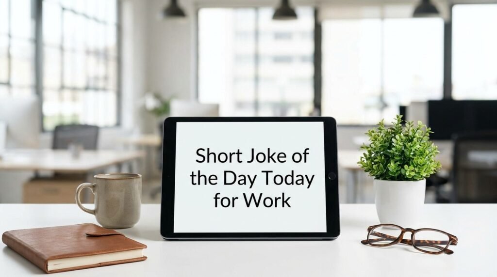 Short Joke of the Day Today for Work