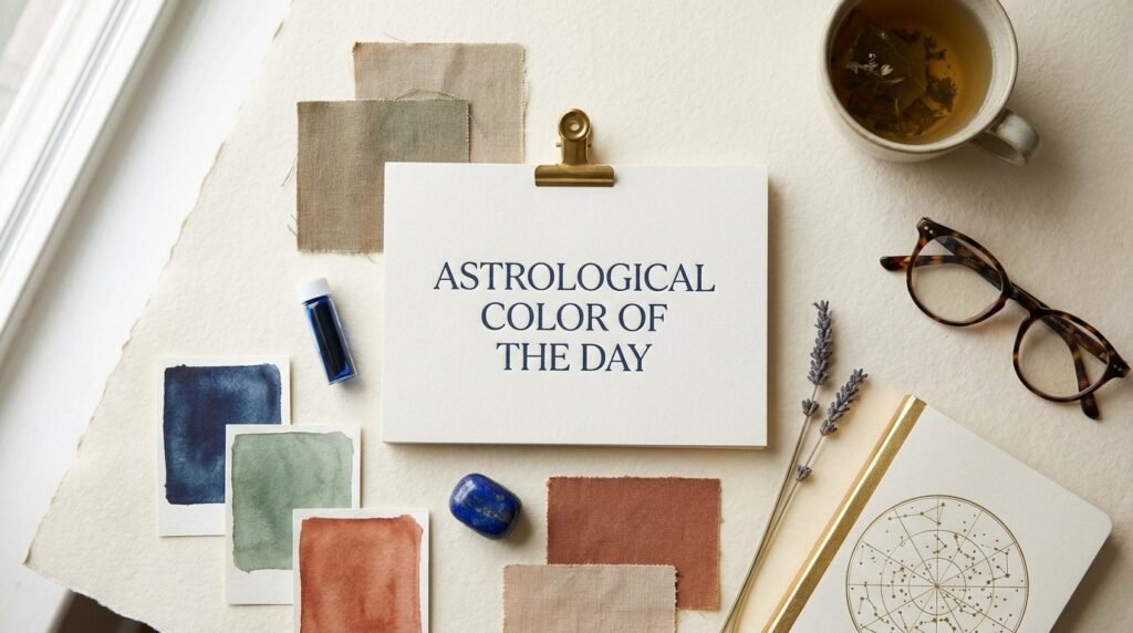 Astrological color of the day