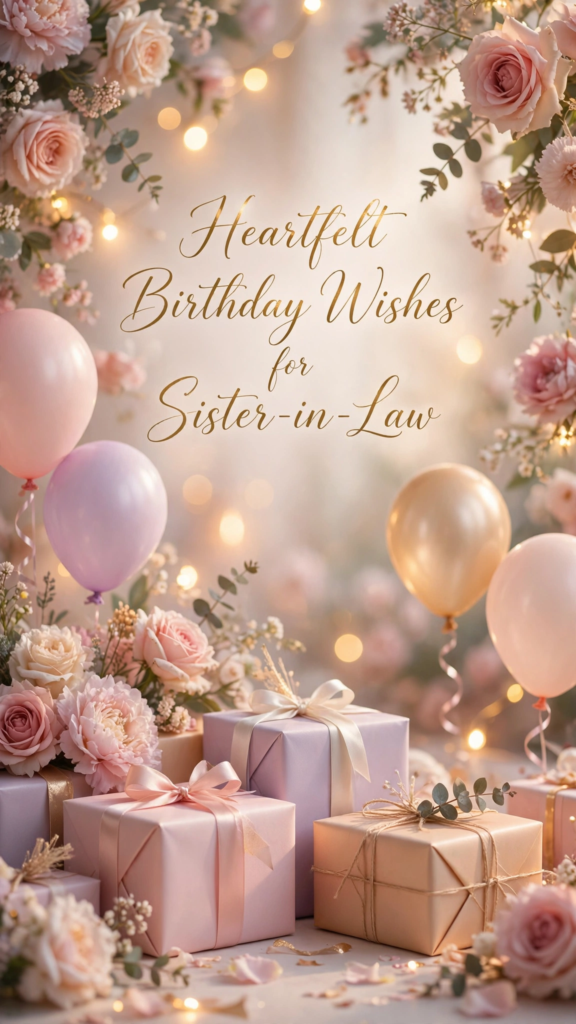 Heartfelt Birthday Wishes for Sister-in-Law