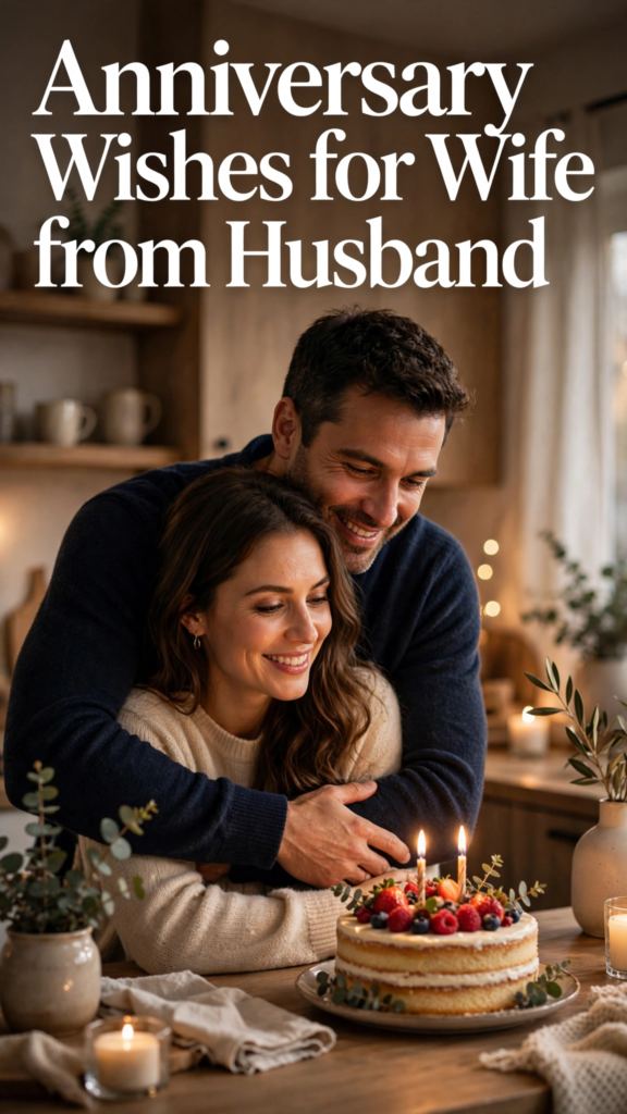 Anniversary Wishes for Wife from Husband